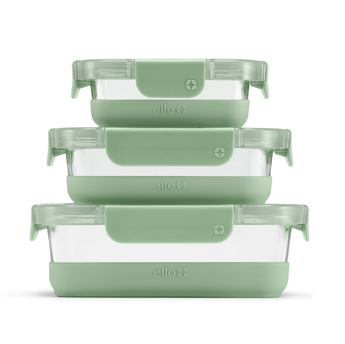 Ello Duraglass Refresh™ 6pc Mixed Food Storage Set