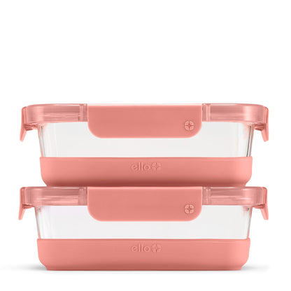 Ello Duraglass Refresh™ Meal Prep Containers, Set of 2