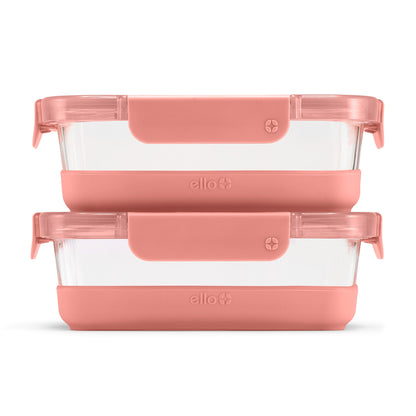 Ello Duraglass Refresh™ Meal Prep Containers, Set of 2
