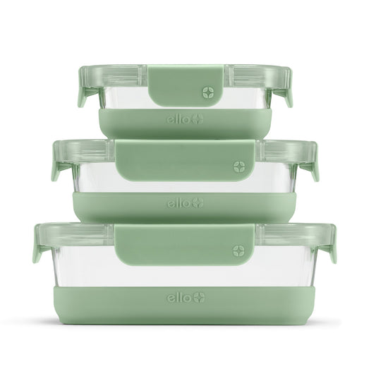 Ello Duraglass Refresh™ 6pc Mixed Food Storage Set