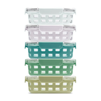 Duraglass™ Meal Prep Containers, Set of 5