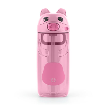 Ellies Kids Water Bottle - 16oz, Tritan Plastic