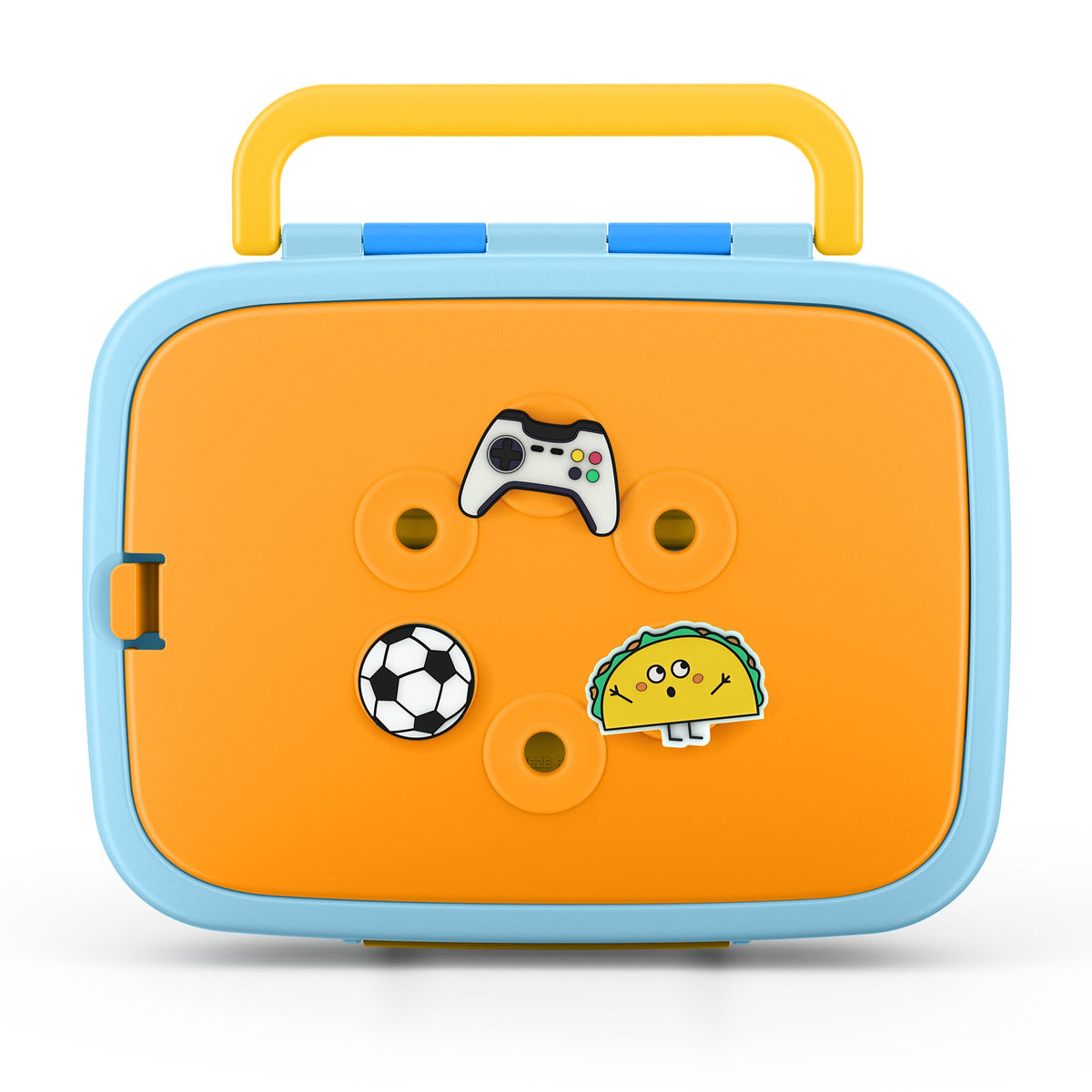 Benni Kids Bento Box with Optional Insulated Food Jar, Ice Pack and Charms