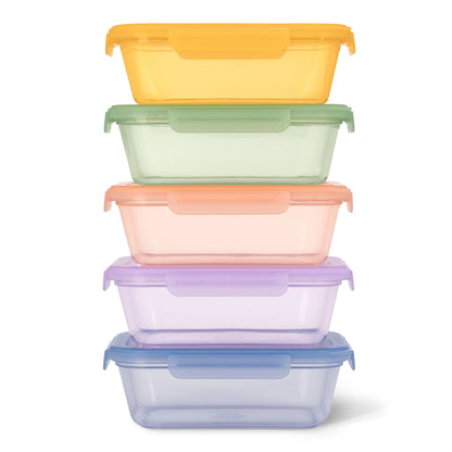 Snap & Nest Meal Prep Containers, Set of 5