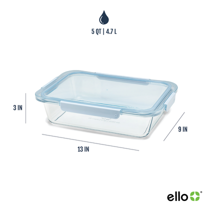 Color Lock® Glass 9x13 Deep Bakeware